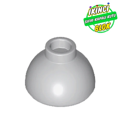 LEGO® Brick Round 1.5 x 1.5 Dome Top [Plain] Açık Mavimsi Gri Sıfır