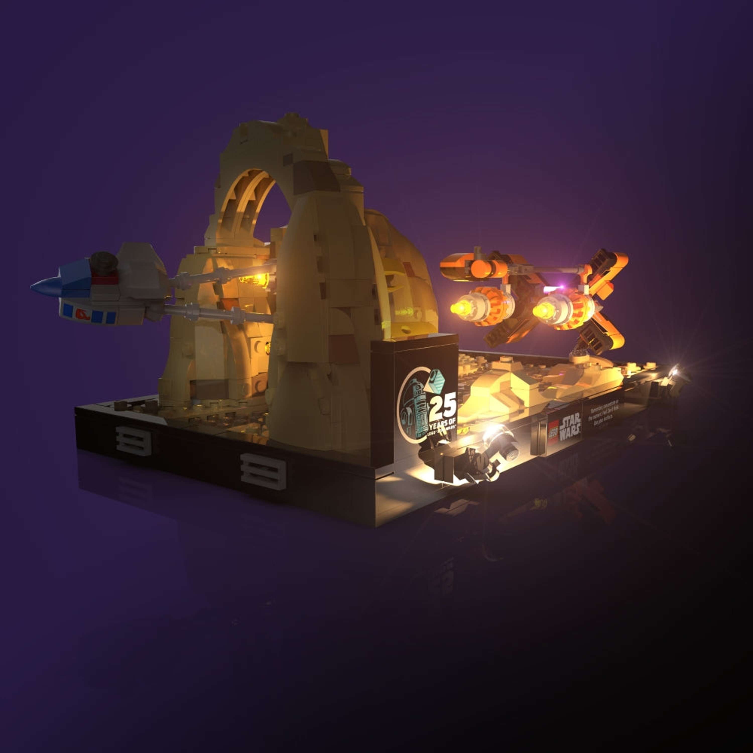 LEGO® 75380 Star Wars Mos Espa Podrace Diorama Işık Kiti