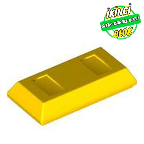 LEGO® 1 x 2 Külçe Sarı Sıfır