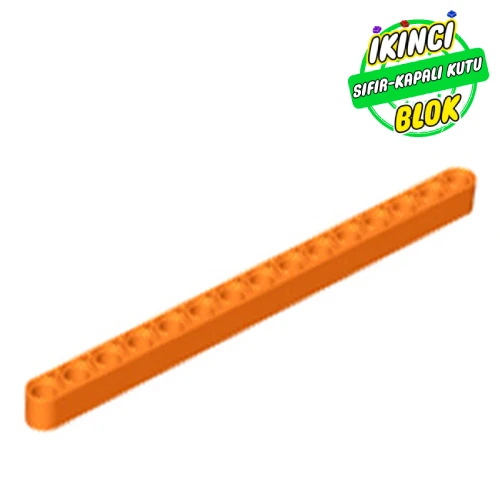 LEGO® 1 x 15 Liftarm Turuncu Sıfır