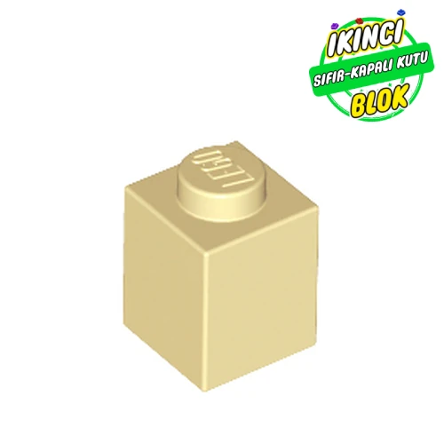 LEGO® Brick 1 x 1 Bej Sıfır