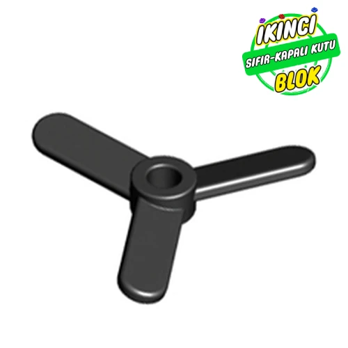 LEGO® Propeller 3 Blade Small Siyah Sıfır