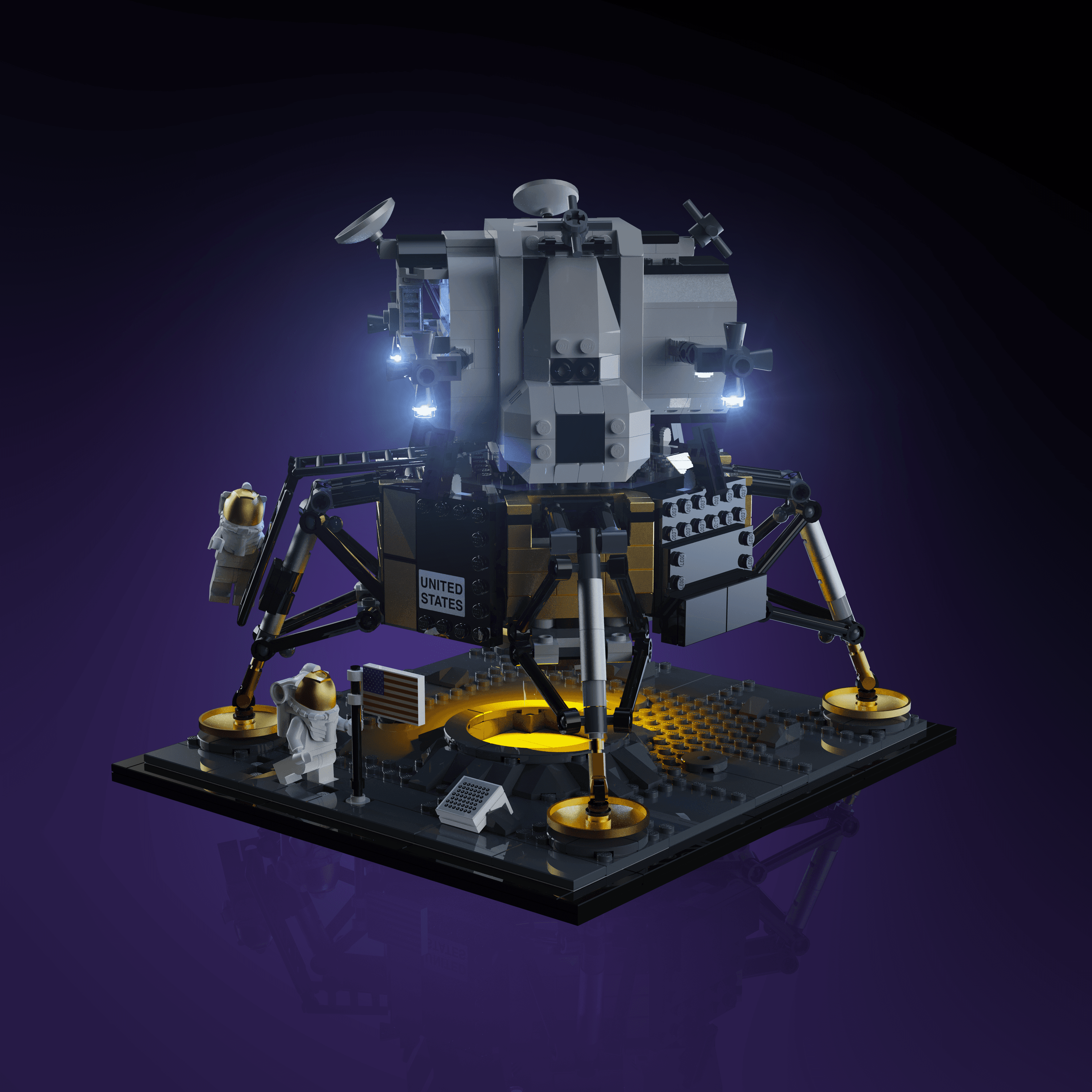 LEGO® 10266 NASA Apollo 11 Lunar Lander Işık Kiti