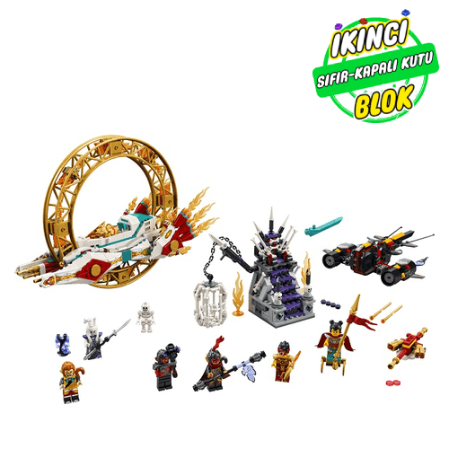 80034 LEGO® Nezha's Fire Ring Sıfır Kapalı Kutu