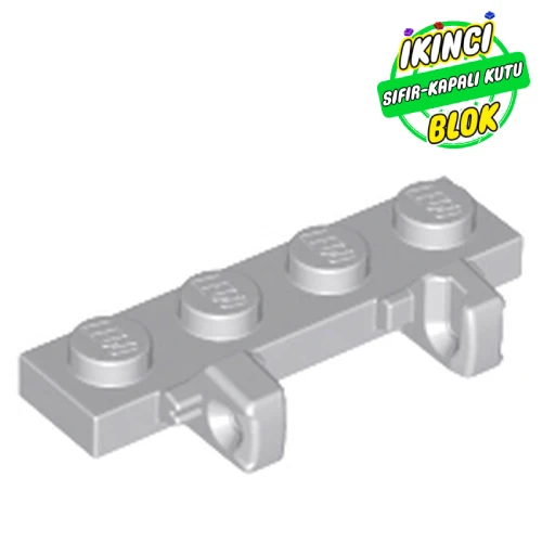 LEGO® 1 x 4 Kilit Destekli Menteşe Açık Mavimsi Gri Sıfır