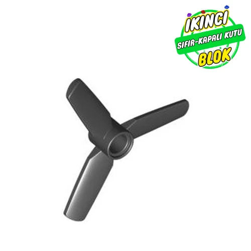 LEGO® 3 Bıçaklı 5 Çaplı Pervane Siyah Sıfır