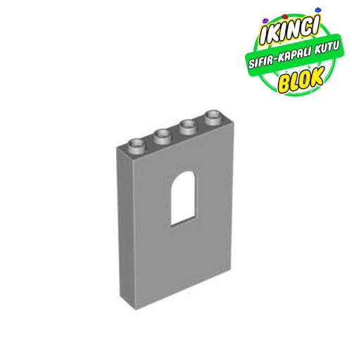 LEGO® Panel 1 x 4 x 5 with Arched Window Açık Mavimsi Gri Sıfır