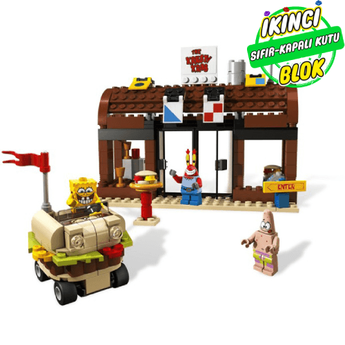 3833 LEGO® Sünger Bob dükkan Sıfır Kapalı Kutu