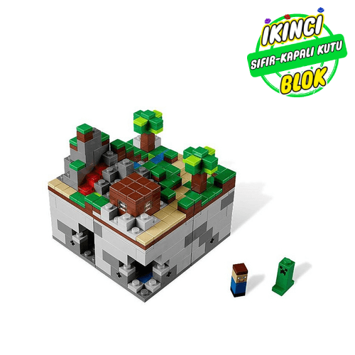 21102 LEGO® Minecraft Micro World (LEGO Ideas) - The Forest Sıfır Kapalı Kutu