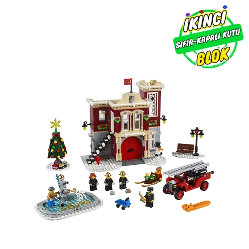 10263 LEGO® Winter Village Fire Station Sıfır Kapalı Kutu