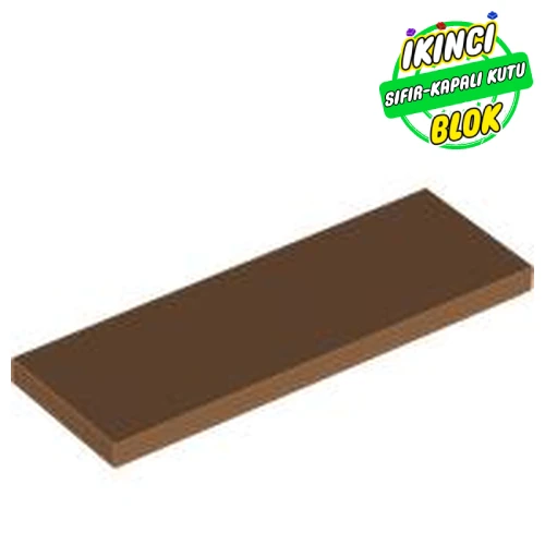 LEGO® Tile 2 x 6 Orta Nugat Sıfır