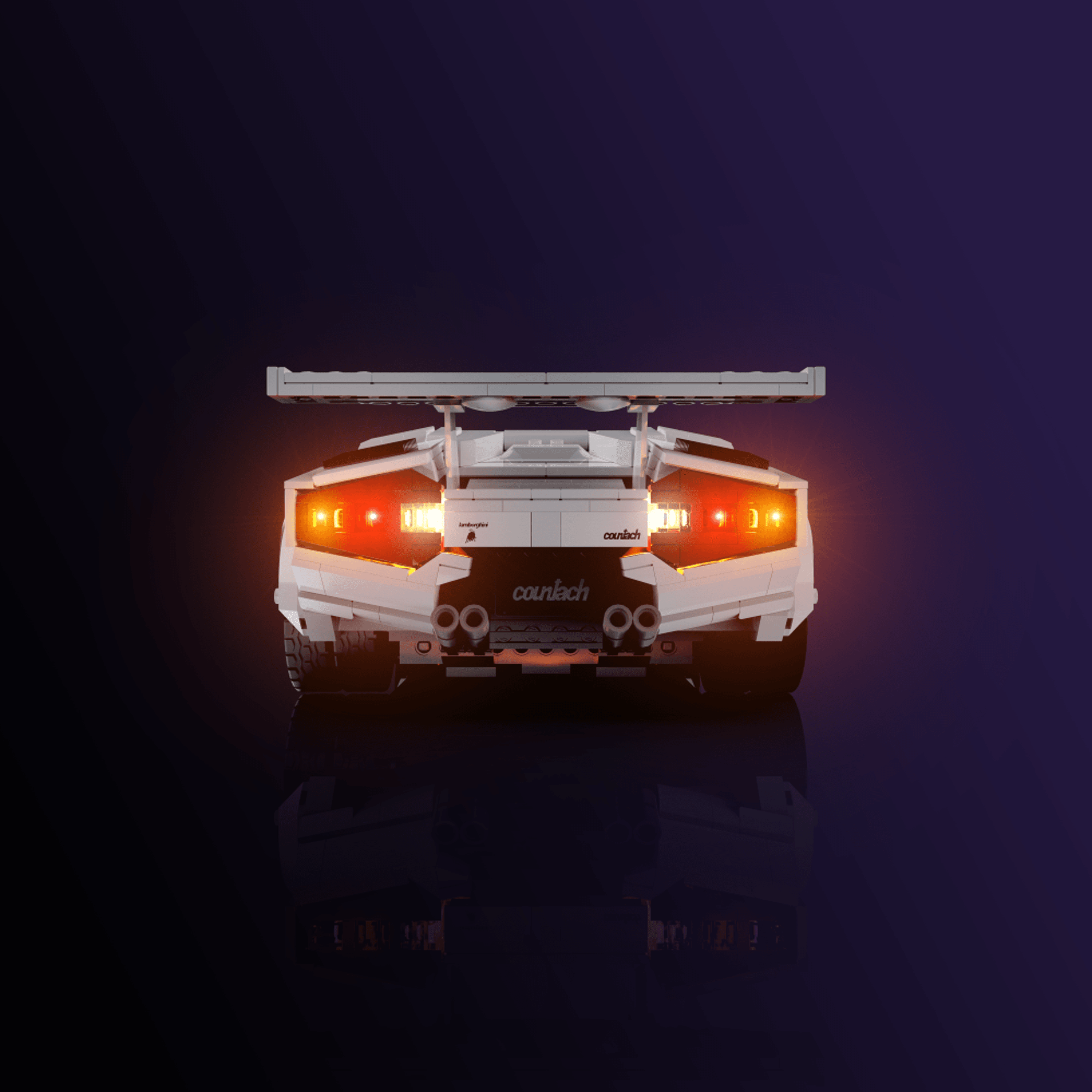 LEGO® 10337 Lamborghini Countach 5000 Quattrovalvole Işık Kiti