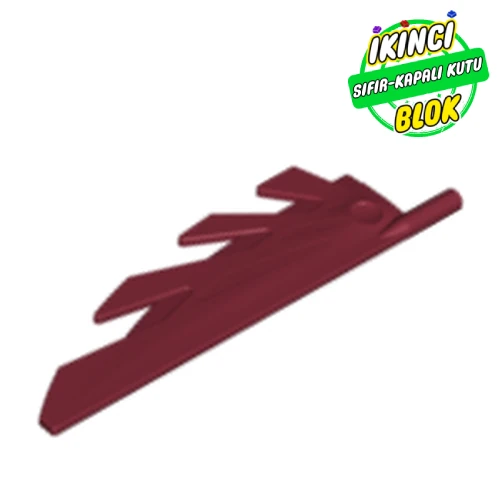 LEGO® 9L Tüylü Kanat Koyu Kırmızı Sıfır