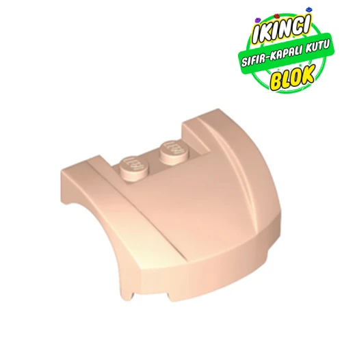 LEGO® 3 x 4 x 1 2/3 Kavisli Araç Kaputu Açık Nugat Sıfır