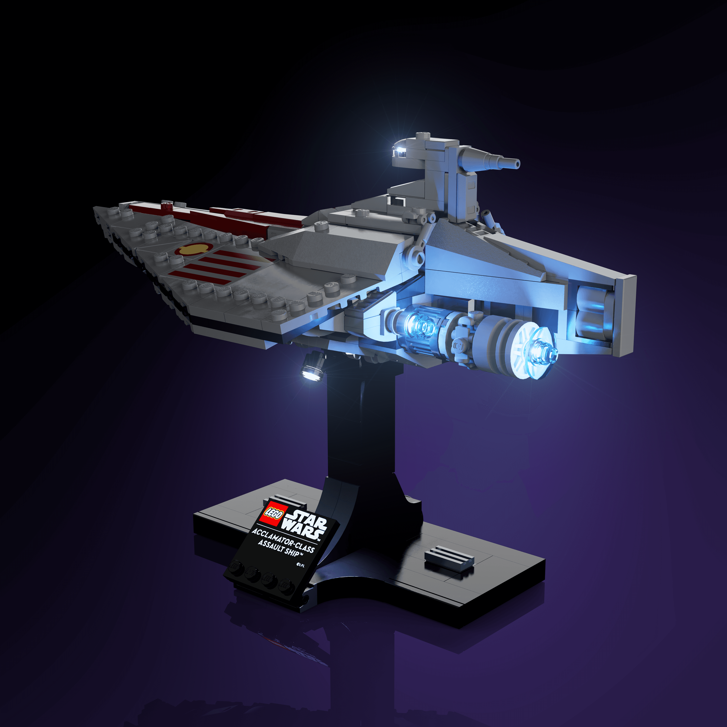 LEGO® 75404 Acclamator-Class Assault Ship  Işık Kiti
