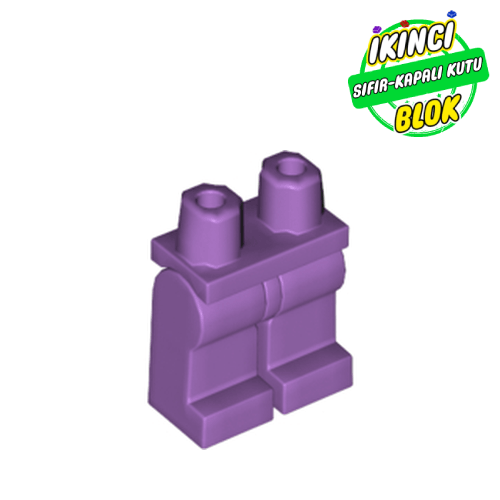 LEGO® Minifigür Ayağı Orta Lavanta Sıfır