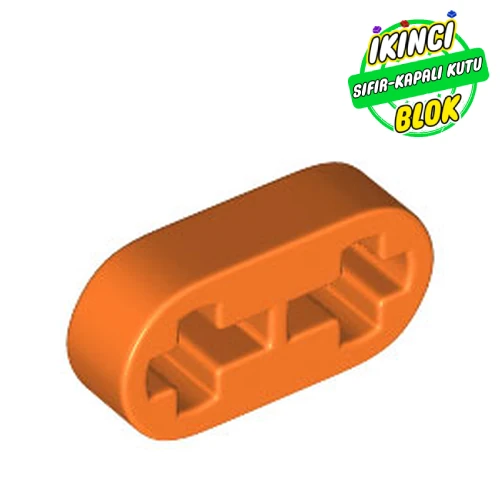 LEGO® 1 x 2 Aks Girişli Liftarm İnce Turuncu Sıfır