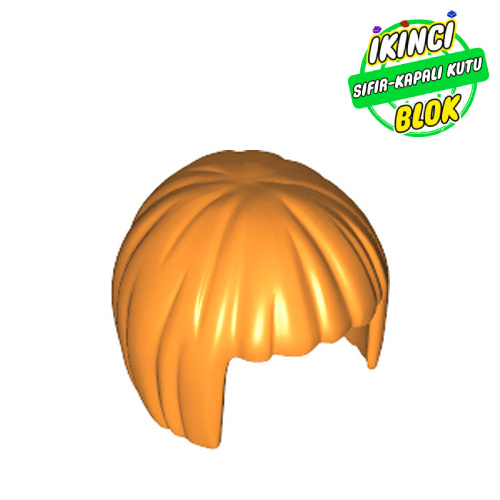 LEGO® Küt Kesim Saç Turuncu Sıfır