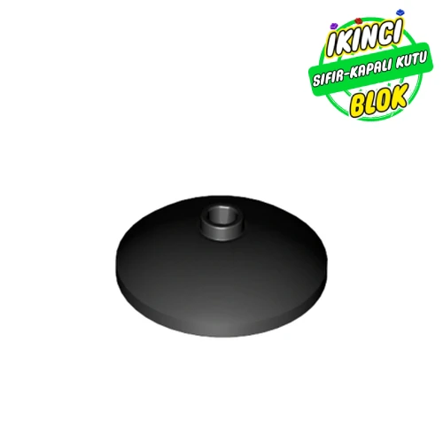 LEGO® Dish 3 x 3 Inverted [Radar] Siyah Sıfır