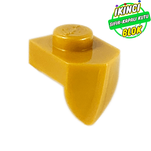 LEGO® 1 x 1 Diş Plaka Parlak Altın Sıfır
