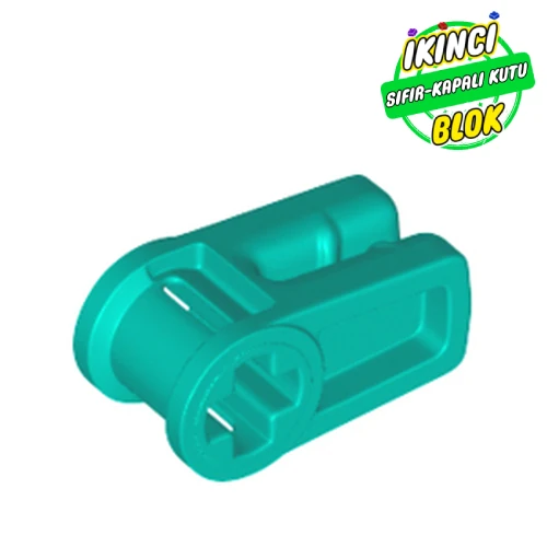 LEGO® Wire Clip with Axle Hole Koyu Turkuaz Sıfır