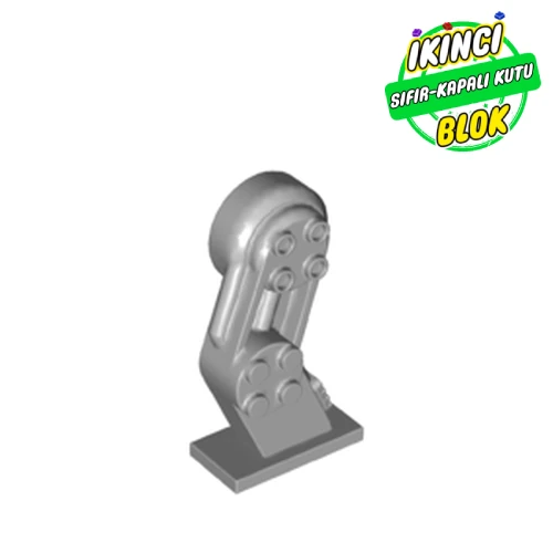 LEGO® Mech Leg, Left, with Black Pin Açık Mavimsi Gri Sıfır