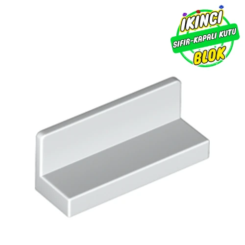 LEGO® Panel 1 x 3 x 1 Beyaz Sıfır