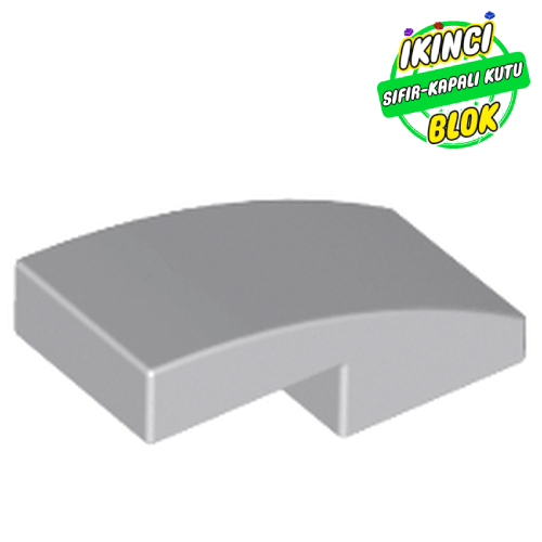 LEGO® 2 x 1 x 2/3 Eğimli Parça Açık Mavimsi Gri Sıfır