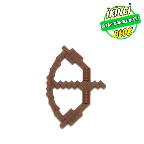 LEGO® Minecraft Ok ve Yay Kızıl Kahverengi Sıfır