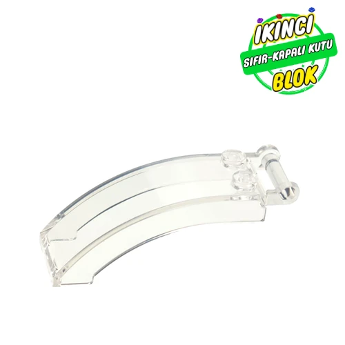 LEGO® Windscreen 6 x 2 x 2 with Handle Şeffaf Sıfır