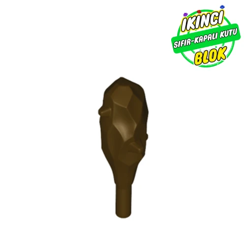 LEGO® Weapon Club Small, Spikes (Caveman) Koyu Kahverengi Sıfır