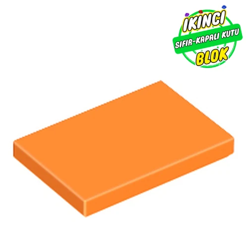 LEGO® Tile 2 x 3 Turuncu Sıfır