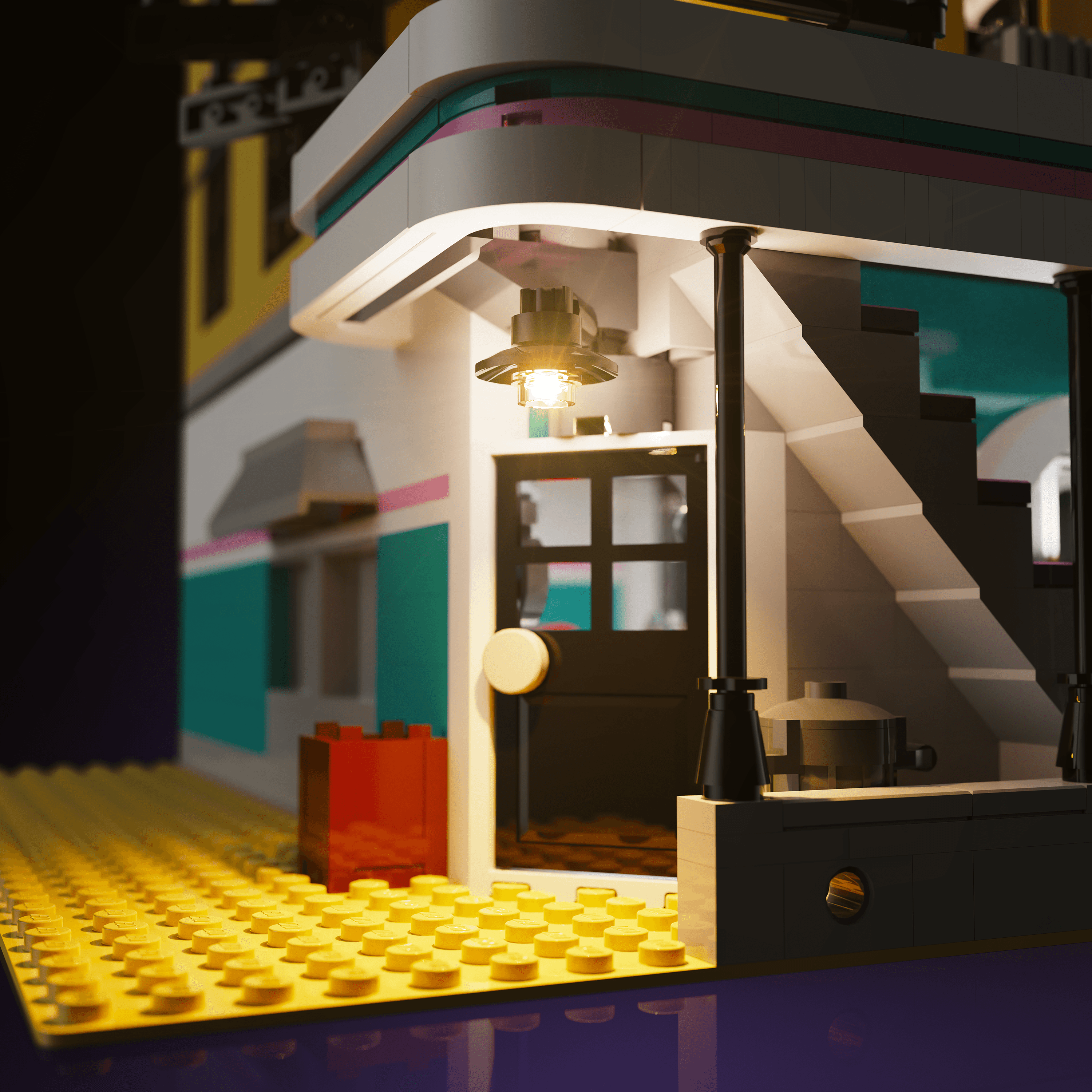LEGO® 10260 Downtown Diner Işık Kiti