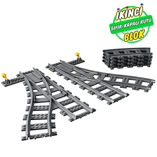 60238 LEGO® Switch Tracks Sıfır Kapalı Kutu