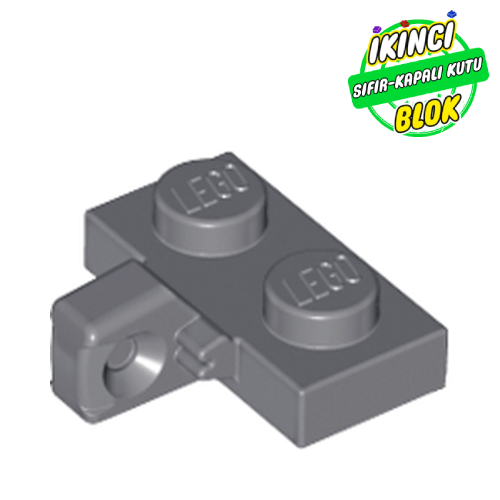LEGO® 1 x 2 Kademeli Menteşe Koyu Mavimsi Gri Sıfır