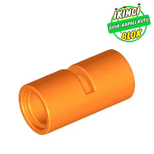 LEGO® 2L Pim Bağlayıcısı Turuncu Sıfır
