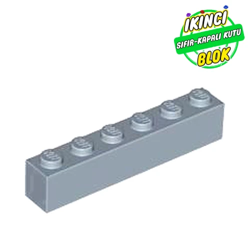 LEGO® Brick 1 x 6 Kum Mavisi Sıfır