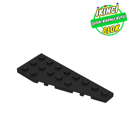 LEGO® 8 x 3 Pentagonal Sağ Siyah Sıfır