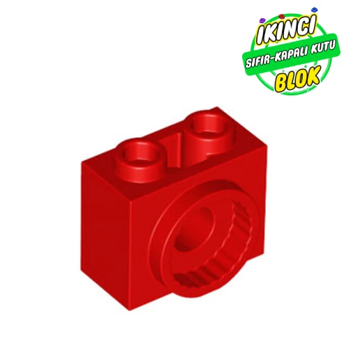 LEGO® 1 x 2 x 1 1/3 Rotasyonlu Modifiye Technic Tuğla Kırmızı Sıfır