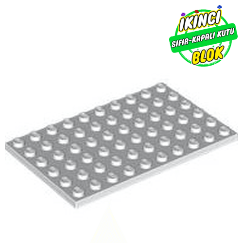 LEGO® 6 x 10 Plaka Beyaz Sıfır