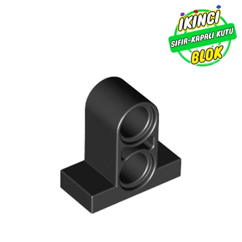 LEGO® 1 x 2 x 1 2/3 Pin Bağlantı Plakası Siyah Sıfır