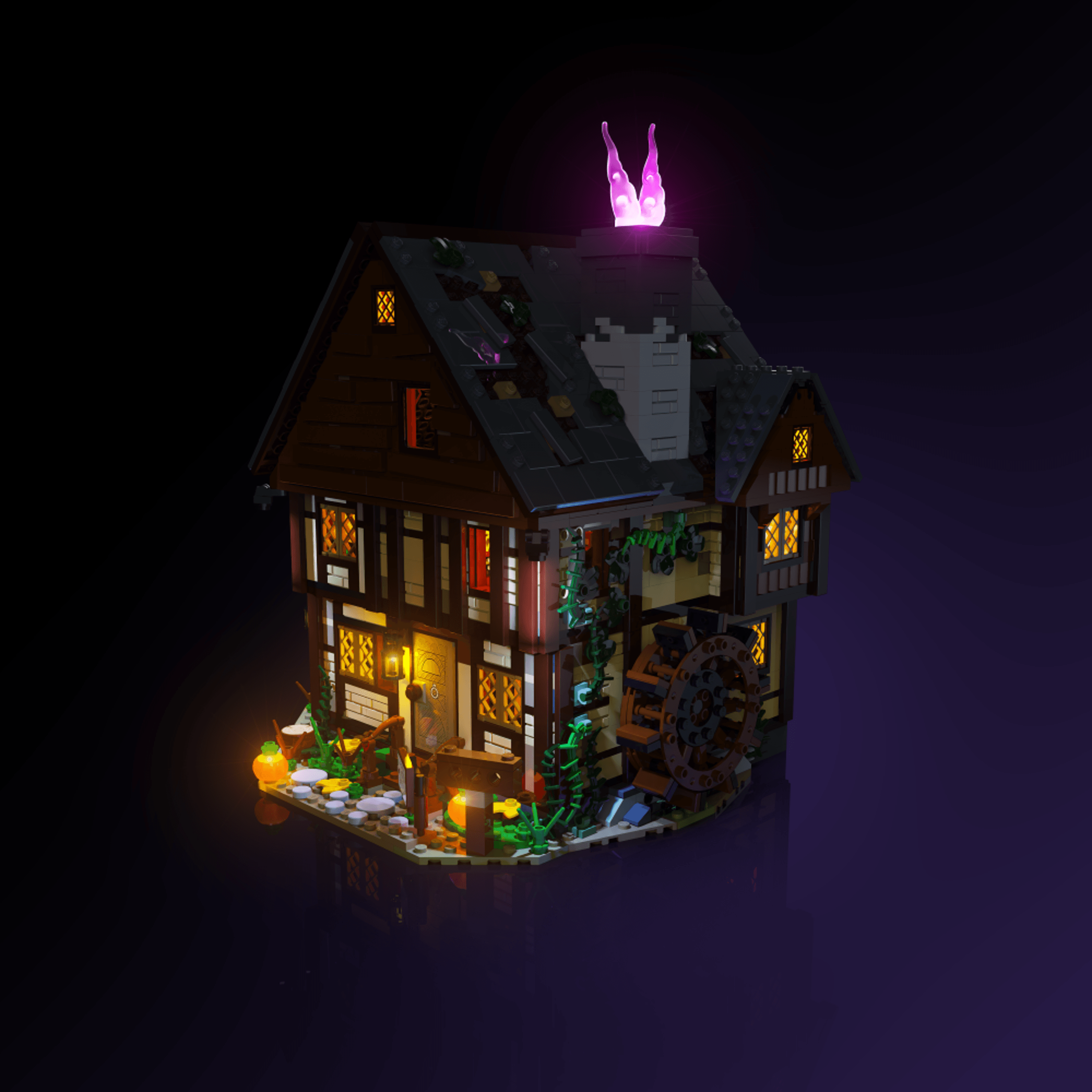 LEGO® 21341 Disney Hocus Pocus: The Sanderson Sisters' Cottage Işık Kiti