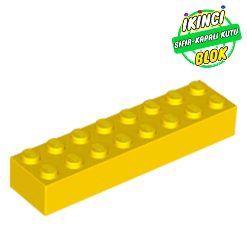 LEGO® 2 x 8 Tuğla Sarı Sıfır