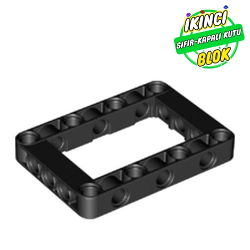 LEGO® 5 x 7 Liftarm Ortası Boş Siyah Sıfır