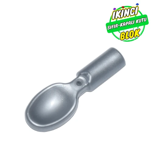 LEGO® Minifigür Kaşık Mat Gümüş Sıfır