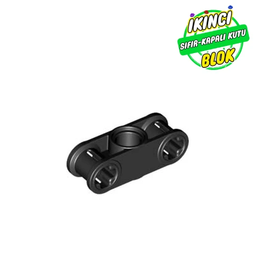 LEGO® 3L Merkez Pim Girişli Technic Bağlayıcı Siyah Sıfır