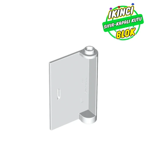 LEGO® 1 x 3 x 4 Sol Kapı Beyaz Sıfır