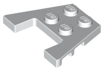 6170524 Wedge, Plate 3 x 4 with Stud Notches Sıfır