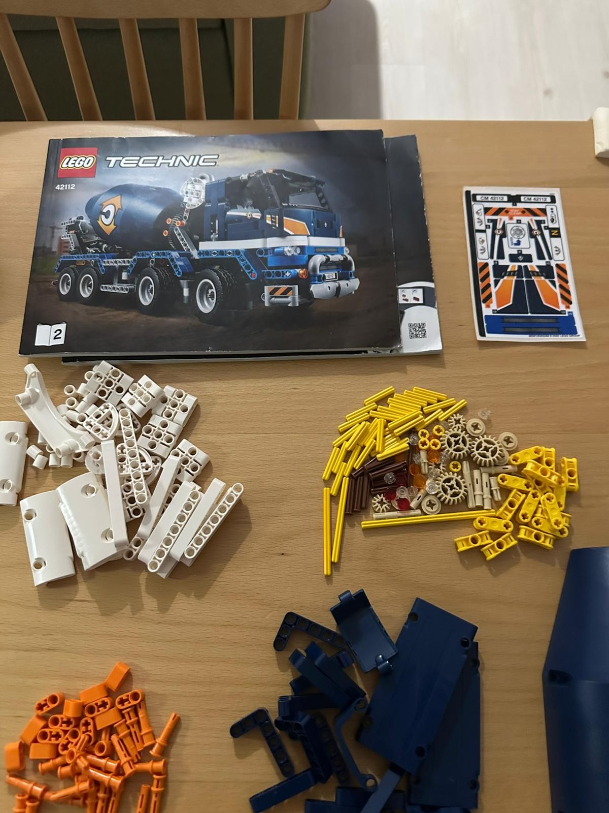 42112 LEGO® Concrete Mixer Truck İkinci el