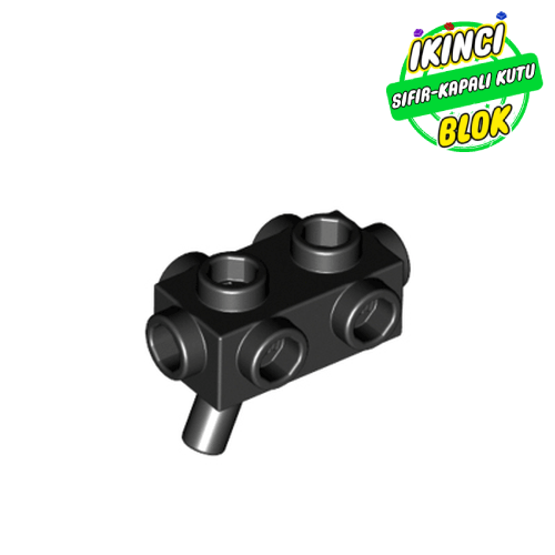 LEGO® Minifigür Silah 1 x 2 x 2/3 Studlı Siyah Sıfır